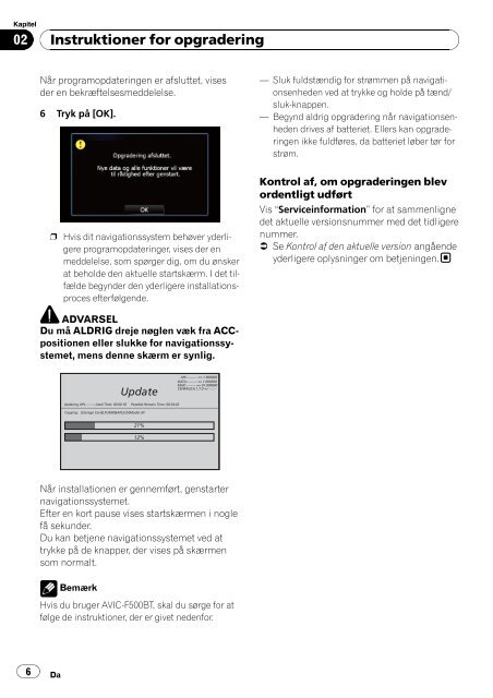 Pioneer CNSD-100FM - User manual - danois