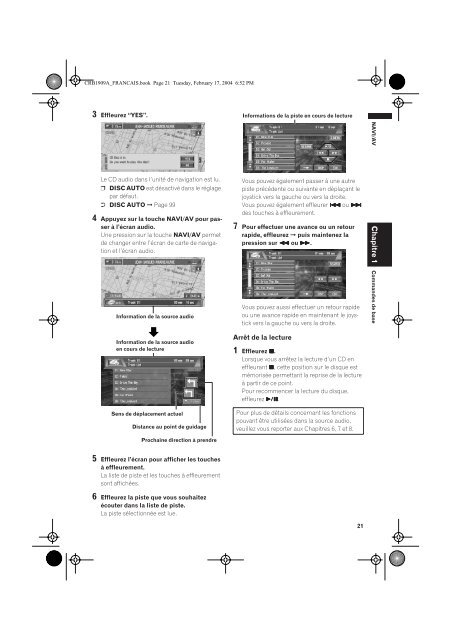 Pioneer AVIC-X1 - Software manual - fran&ccedil;ais