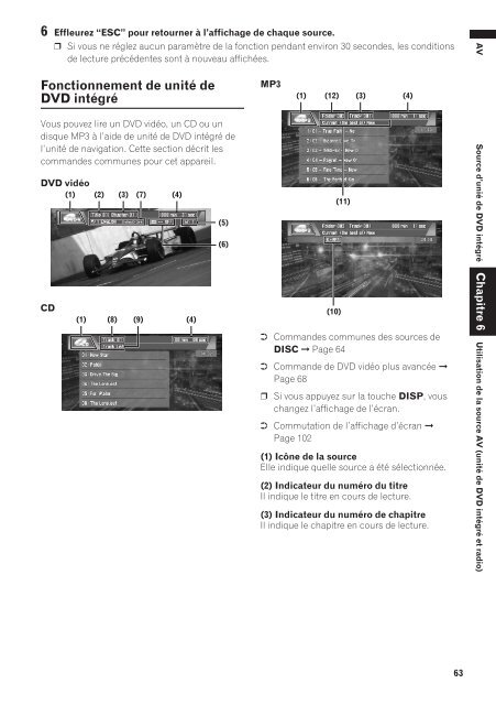 Pioneer AVIC-X1 - Software manual - fran&ccedil;ais