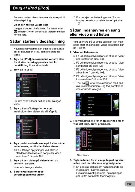 Pioneer AVIC-F20BT - User manual - danois