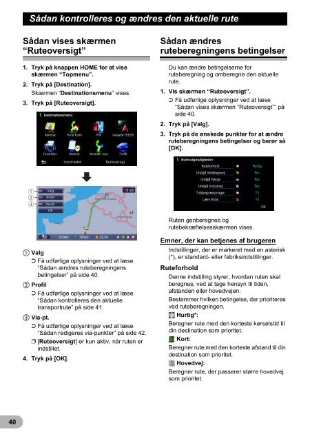 Pioneer AVIC-F20BT - User manual - danois