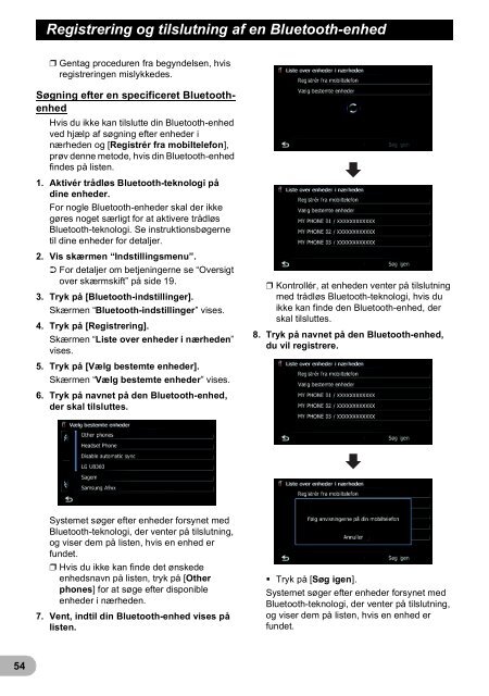 Pioneer AVIC-F20BT - User manual - danois