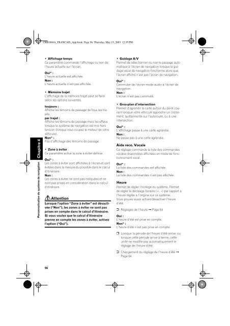 Pioneer AVIC900HVT - User manual - fran&ccedil;ais