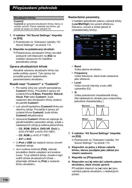 Pioneer AVIC-F9110BT - User manual - tch&egrave;que