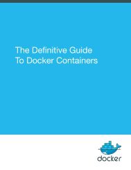 The Definitive Guide To Docker Containers