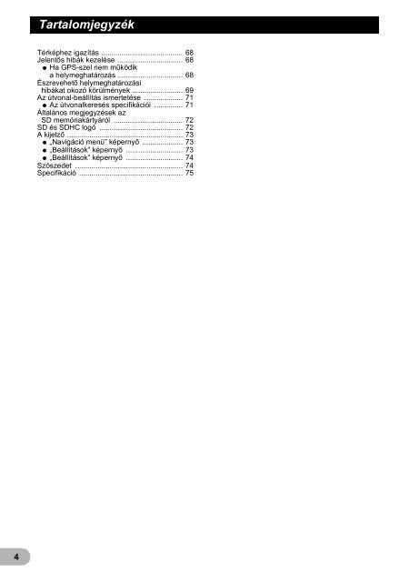 Pioneer AVIC-F220 - User manual - hongrois