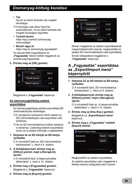 Pioneer AVIC-F220 - User manual - hongrois