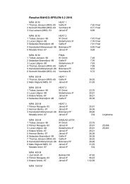 Resultat BAHCO-SPELEN 6.2 2016