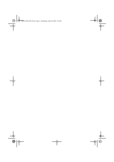 Pioneer CNDV-80MT - Addendum - norv&eacute;gien