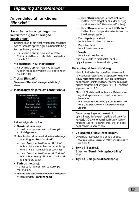 Pioneer AVIC-F9220BT - User manual - danois