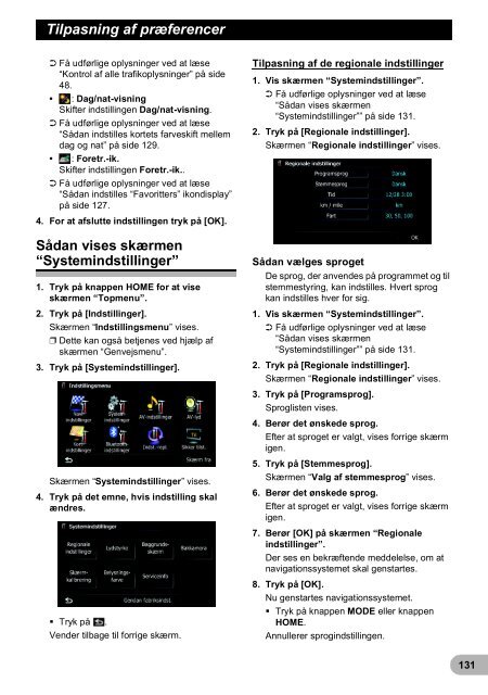 Pioneer AVIC-F9220BT - User manual - danois