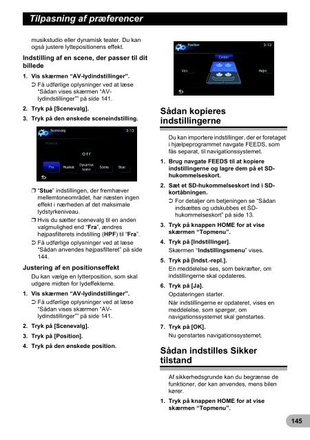 Pioneer AVIC-F9220BT - User manual - danois