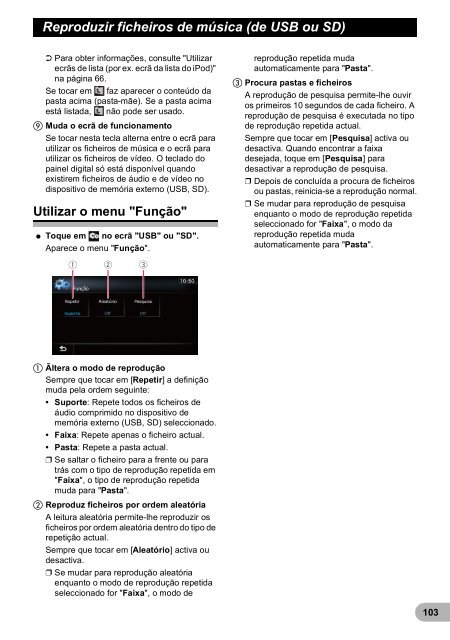 Pioneer AVIC-F9220BT - User manual - portugais