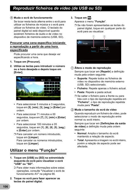 Pioneer AVIC-F9220BT - User manual - portugais