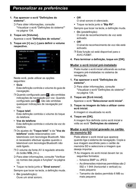 Pioneer AVIC-F9220BT - User manual - portugais