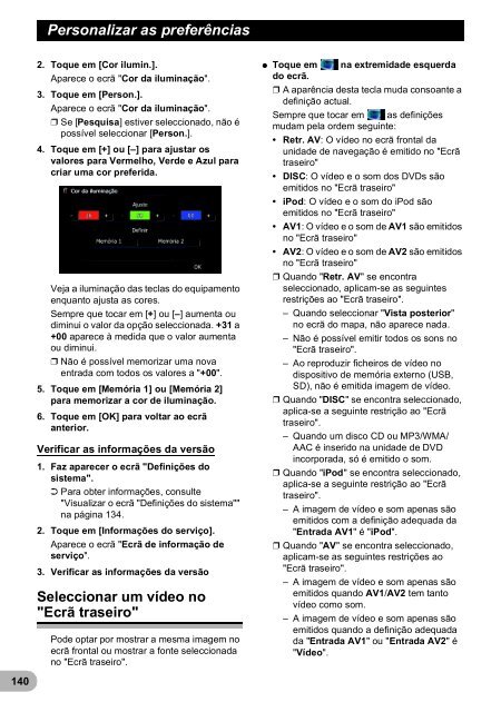 Pioneer AVIC-F9220BT - User manual - portugais