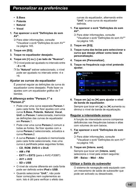 Pioneer AVIC-F9220BT - User manual - portugais