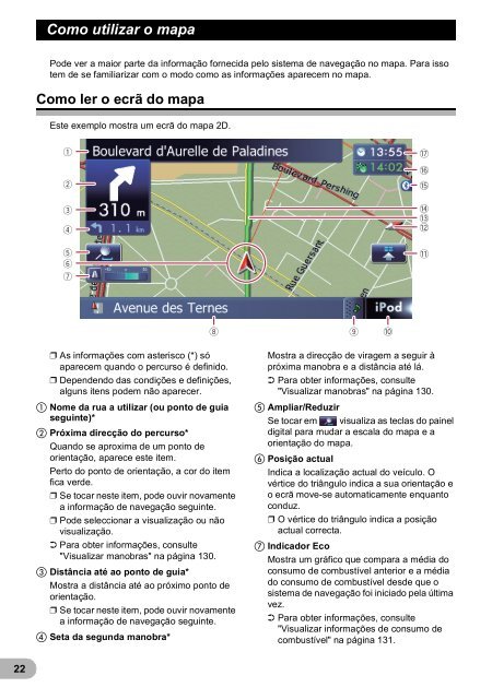 Pioneer AVIC-F9220BT - User manual - portugais