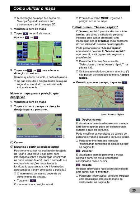 Pioneer AVIC-F9220BT - User manual - portugais