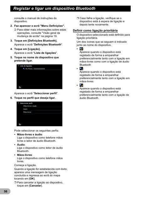 Pioneer AVIC-F9220BT - User manual - portugais