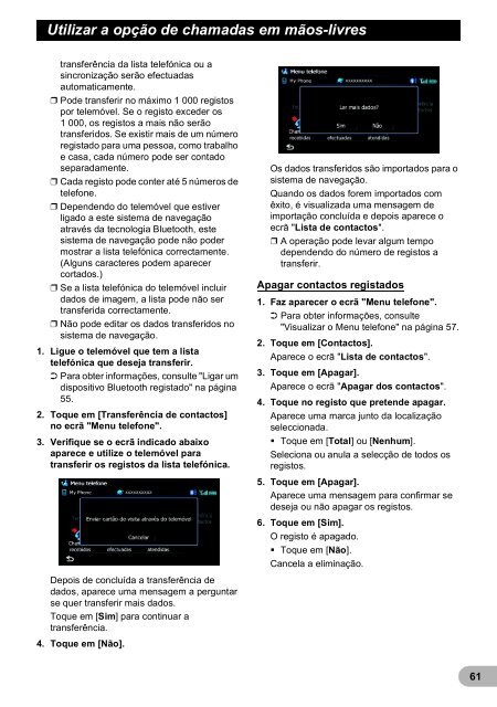 Pioneer AVIC-F9220BT - User manual - portugais