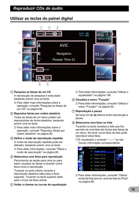 Pioneer AVIC-F9220BT - User manual - portugais