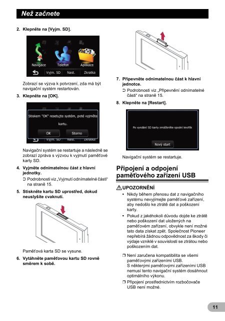 Pioneer AVIC-F320BT - User manual - tch&egrave;que