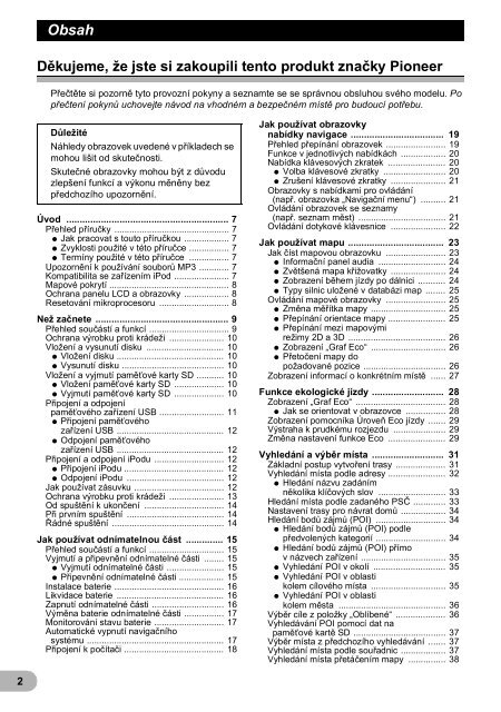 Pioneer AVIC-F320BT - User manual - tch&egrave;que