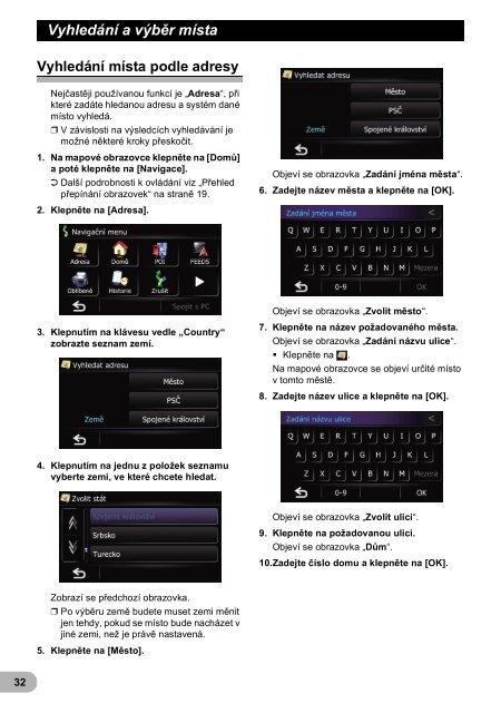 Pioneer AVIC-F320BT - User manual - tch&egrave;que