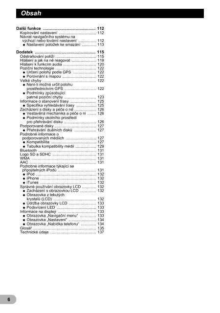 Pioneer AVIC-F320BT - User manual - tch&egrave;que