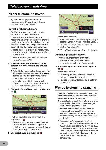 Pioneer AVIC-F320BT - User manual - tch&egrave;que