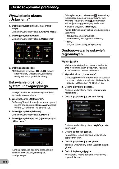 Pioneer AVIC-F320BT - User manual - polonais