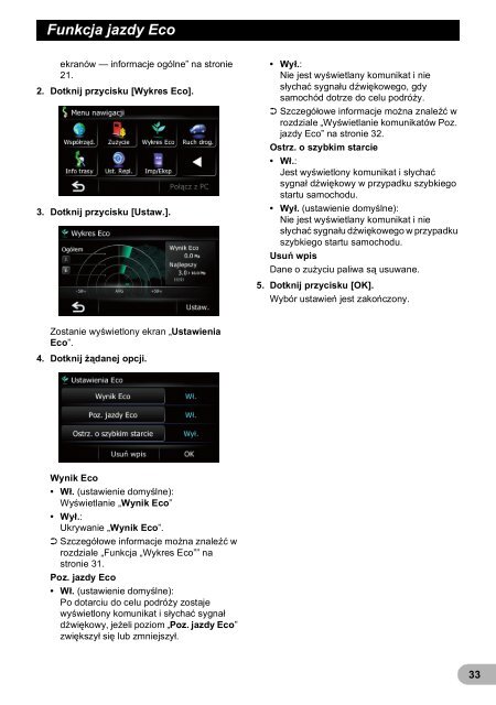 Pioneer AVIC-F320BT - User manual - polonais