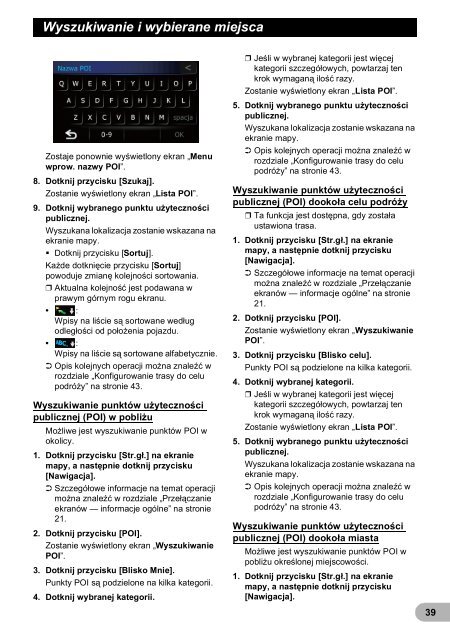 Pioneer AVIC-F320BT - User manual - polonais