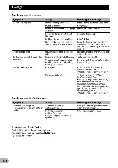 Pioneer AVIC-F320BT - User manual - danois