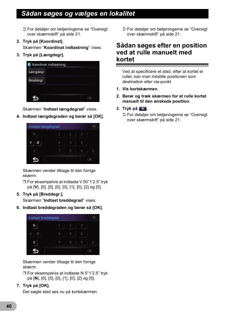 Pioneer AVIC-F320BT - User manual - danois