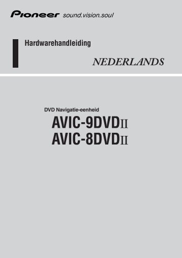 Pioneer AVIC-70D-2 - User manual - nÃ©erlandais