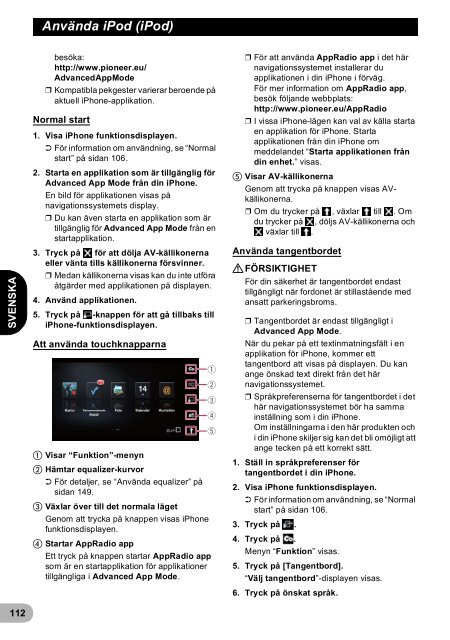 Pioneer AVIC-F940BT - User manual - danois, finnois, su&eacute;dois