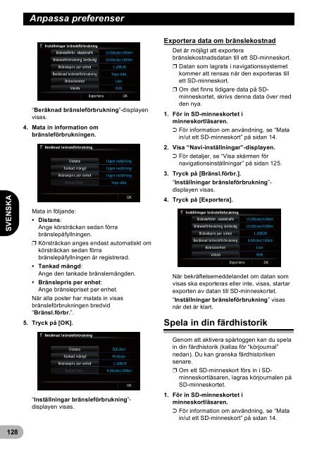 Pioneer AVIC-F940BT - User manual - danois, finnois, su&eacute;dois