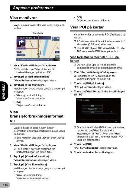 Pioneer AVIC-F940BT - User manual - danois, finnois, su&eacute;dois