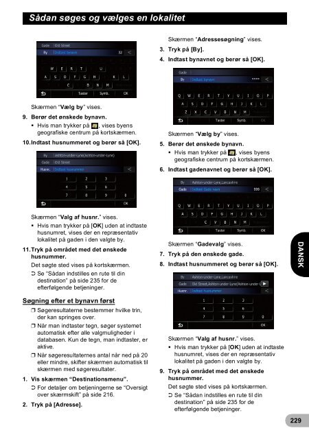 Pioneer AVIC-F940BT - User manual - danois, finnois, su&eacute;dois