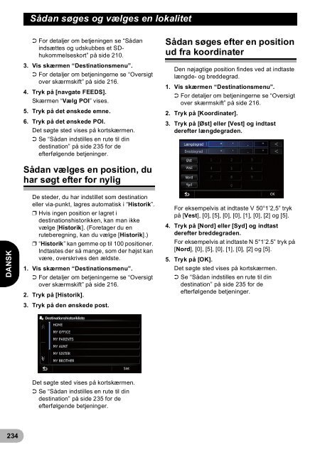 Pioneer AVIC-F940BT - User manual - danois, finnois, su&eacute;dois