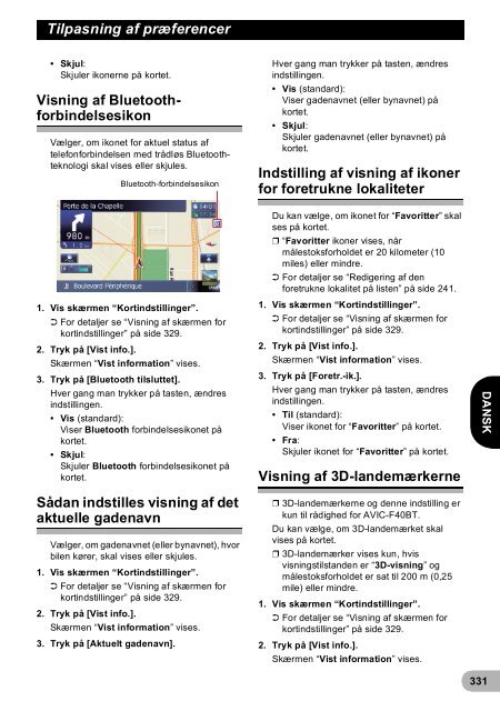 Pioneer AVIC-F940BT - User manual - danois, finnois, su&eacute;dois