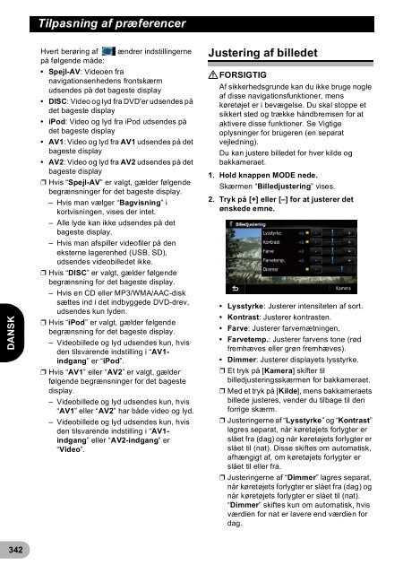 Pioneer AVIC-F940BT - User manual - danois, finnois, su&eacute;dois