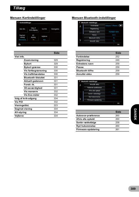 Pioneer AVIC-F940BT - User manual - danois, finnois, su&eacute;dois