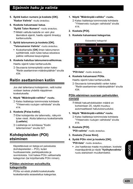 Pioneer AVIC-F940BT - User manual - danois, finnois, su&eacute;dois