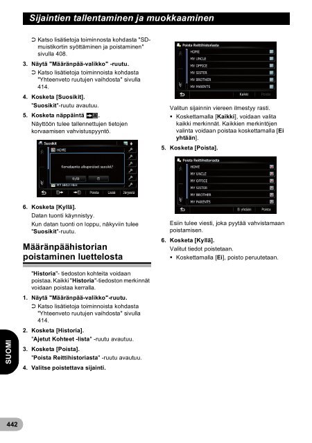 Pioneer AVIC-F940BT - User manual - danois, finnois, su&eacute;dois