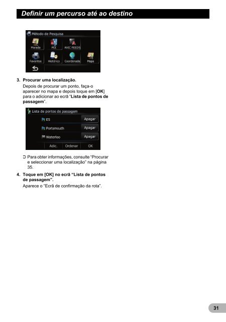 Pioneer AVIC-F310BT - User manual - portugais