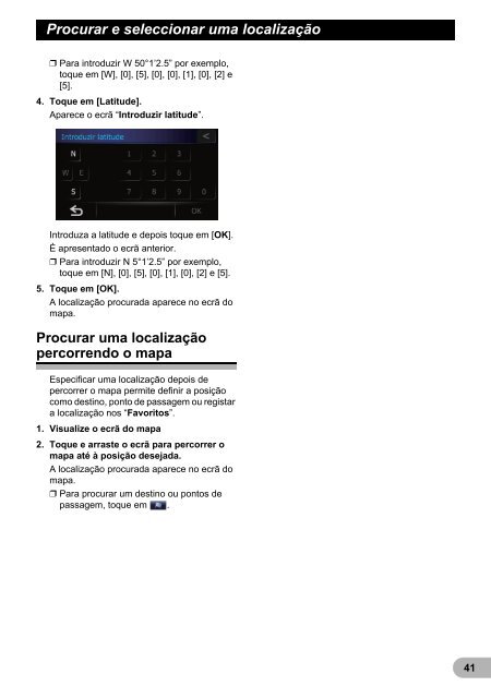 Pioneer AVIC-F310BT - User manual - portugais