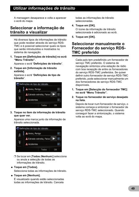 Pioneer AVIC-F310BT - User manual - portugais